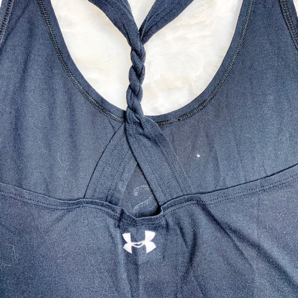 Under Armour Texas A&M University Tank Top Blk/Pnk - Picture 3 of 4